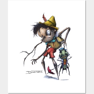 Pinocchio Posters and Art